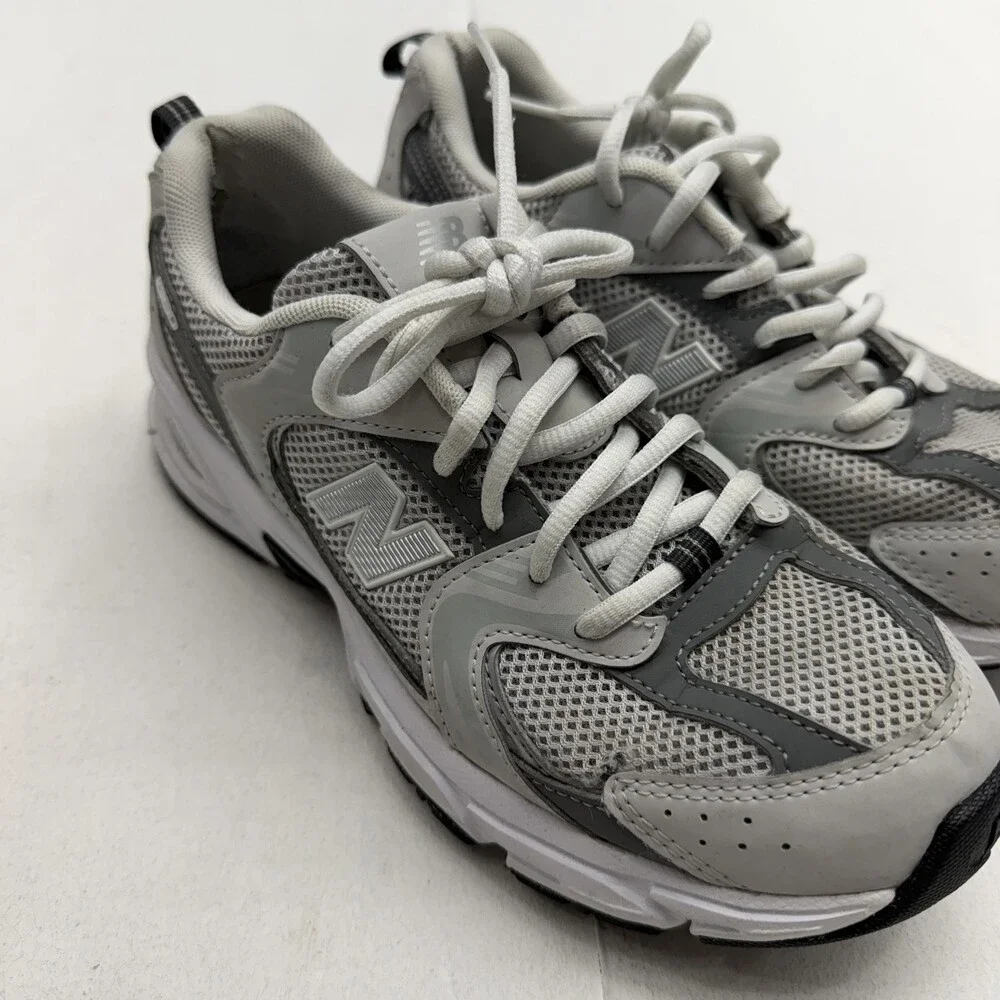 New Balance 530 Youth Size 5.5 Gray Mesh Running Cushion Sneakers Athletic